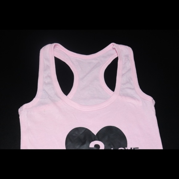“ Love 2 Love Ya!” Women’s Tank top (pink/Black) - Picture 4 of 6